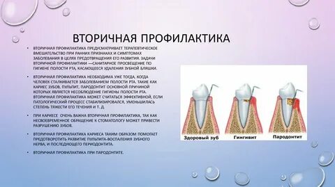 Методы первичной профилактики кариеса