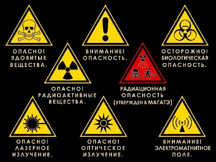 Значок опасные вещества. Символ ядовитых веществ. Знаки безопасности радиация. Табличка опасность.