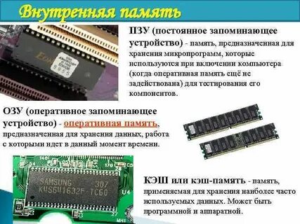 Постоянная память предназначена для длительного