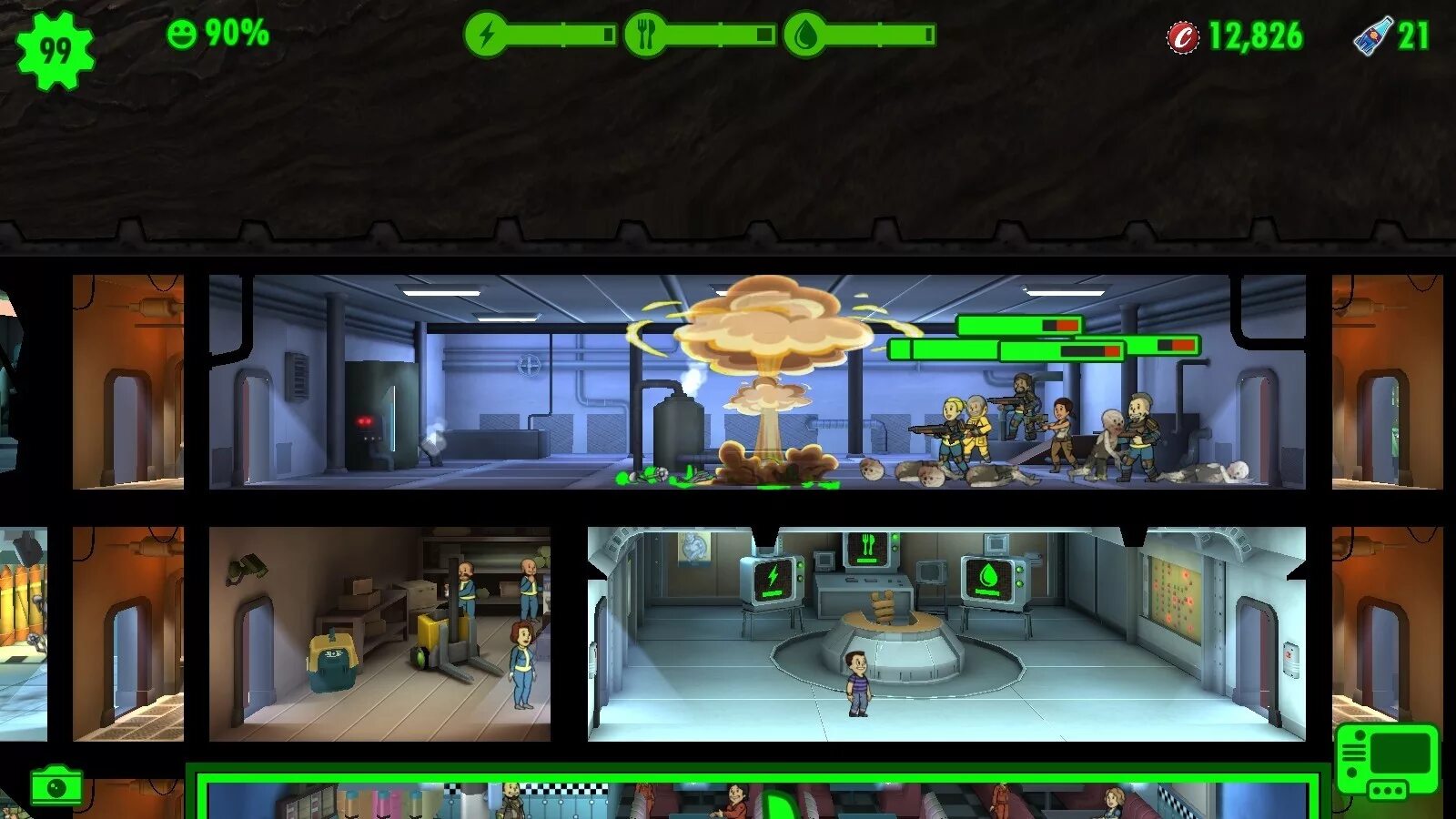 Fallout shelter бесплатные покупки. Фоллаут шелтер ПС 4. Лаборатория фоллаут шелтер. Радиостудия фоллаут шелтер. Fallout Shelter ps4.