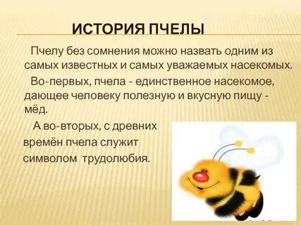 Рассказ про пчел 2 класс окружающий