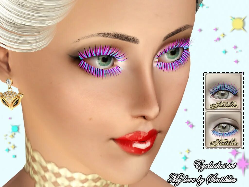 Sims eyelashes