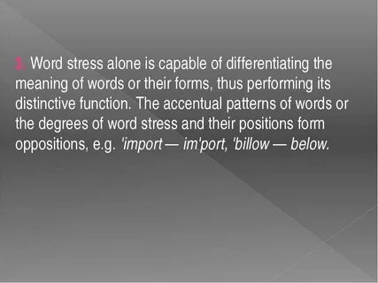 Mean stress
