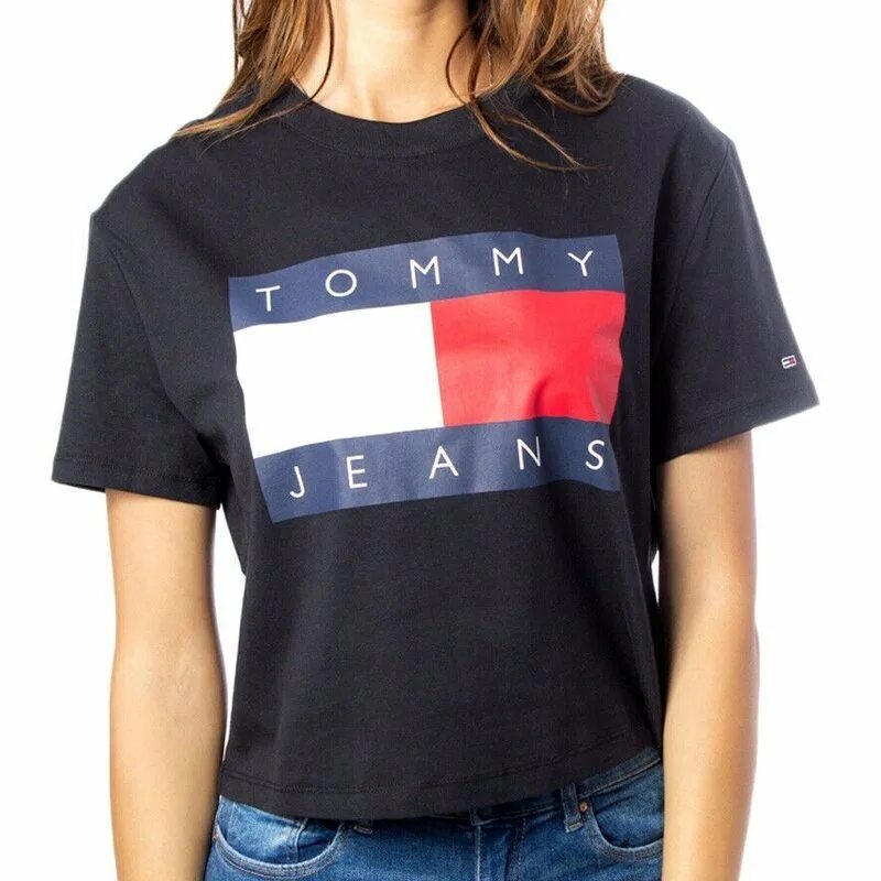 Tommy Jeans и Tommy Hilfiger. Футболка Томми Хилфигер женская. Футболка Томми Хилфигер джинс. Tommy Jeans 1657653410.