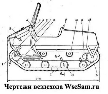 Чертежи самодельного вездеход