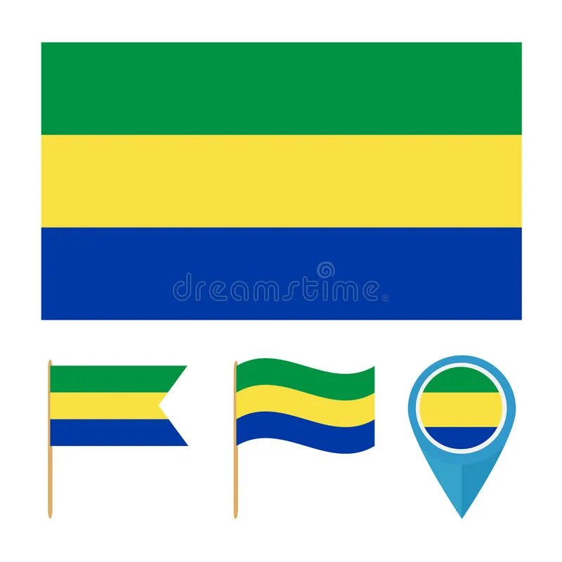 Флаг сине зелено желтый какой. Флаг зеленый желтый синий. Флаг синий жёлтый зедёный. Флаг синий желтый зеленый горизонтально. Габон Страна флаг.