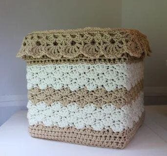 Коробочка крючком