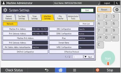 Feature setting
