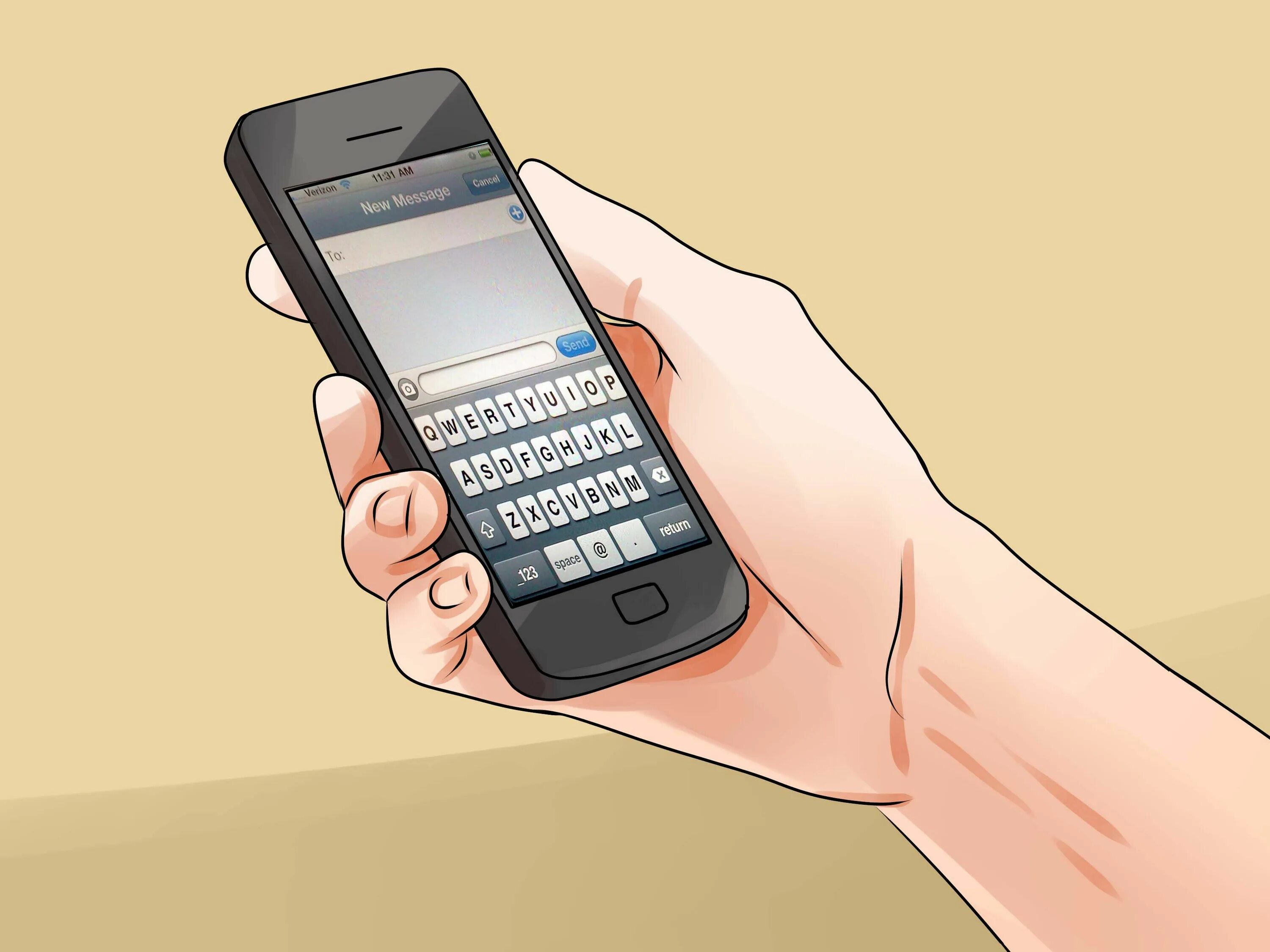 Call and message phone