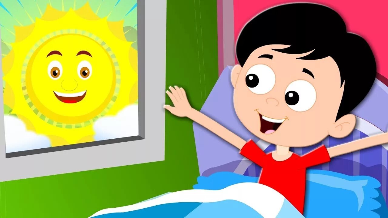 Утром cartoon. Morning for children. In the morning картинка для детей. Good morning Kids. Early afternoon