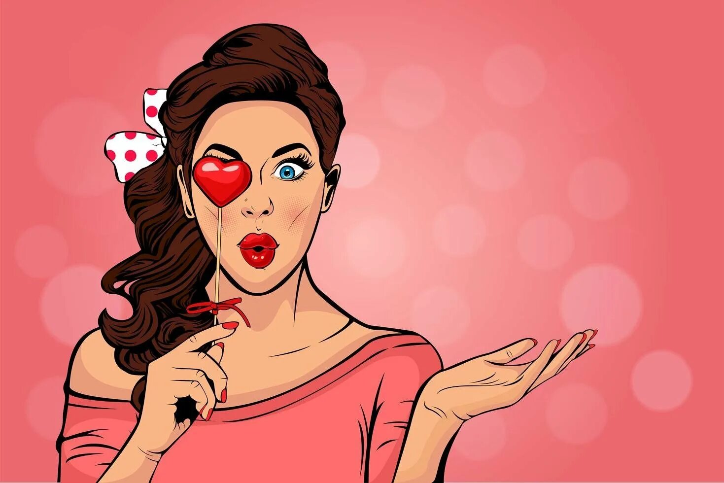 Поп арт. Удиви арт. Девочка в стиле поп арт. Удивленная девушка в стиле поп арт. Удиви арт.