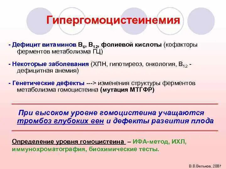 Высокий гомоцистеин причины. Гипергомоцистеинемия. Гипергомоцистеинемия наследственная. Повышение гомоцистеина.