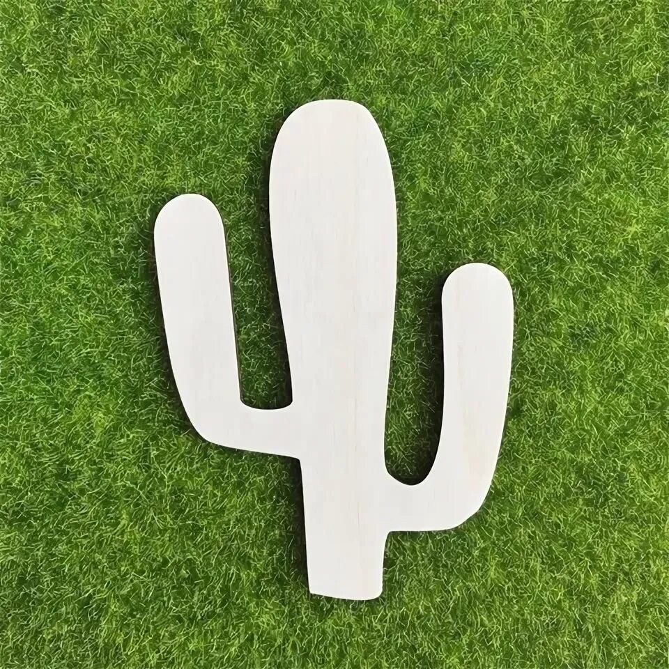 Cactus 150. Кактус из дерева.