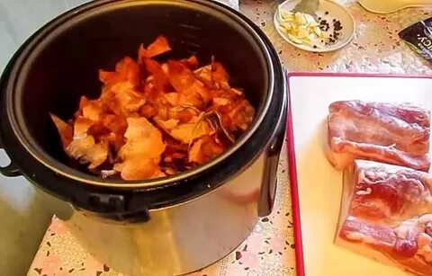 Как варить сало в шелухе