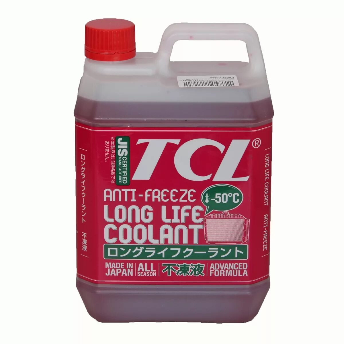 Tcl long life coolant. Антифриз TCL LLC -50c. Антифриз TCL LLC -40c красный 4 л. TCL -50 антифриз. Антифриз TCL long Life Coolant -40 c.