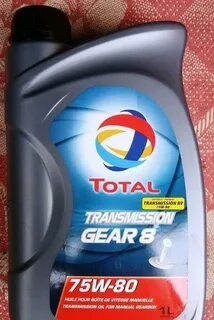 Total transmission gear 8 75w80
