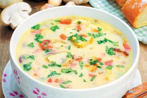 Сырный суп на фестивале московская масленица