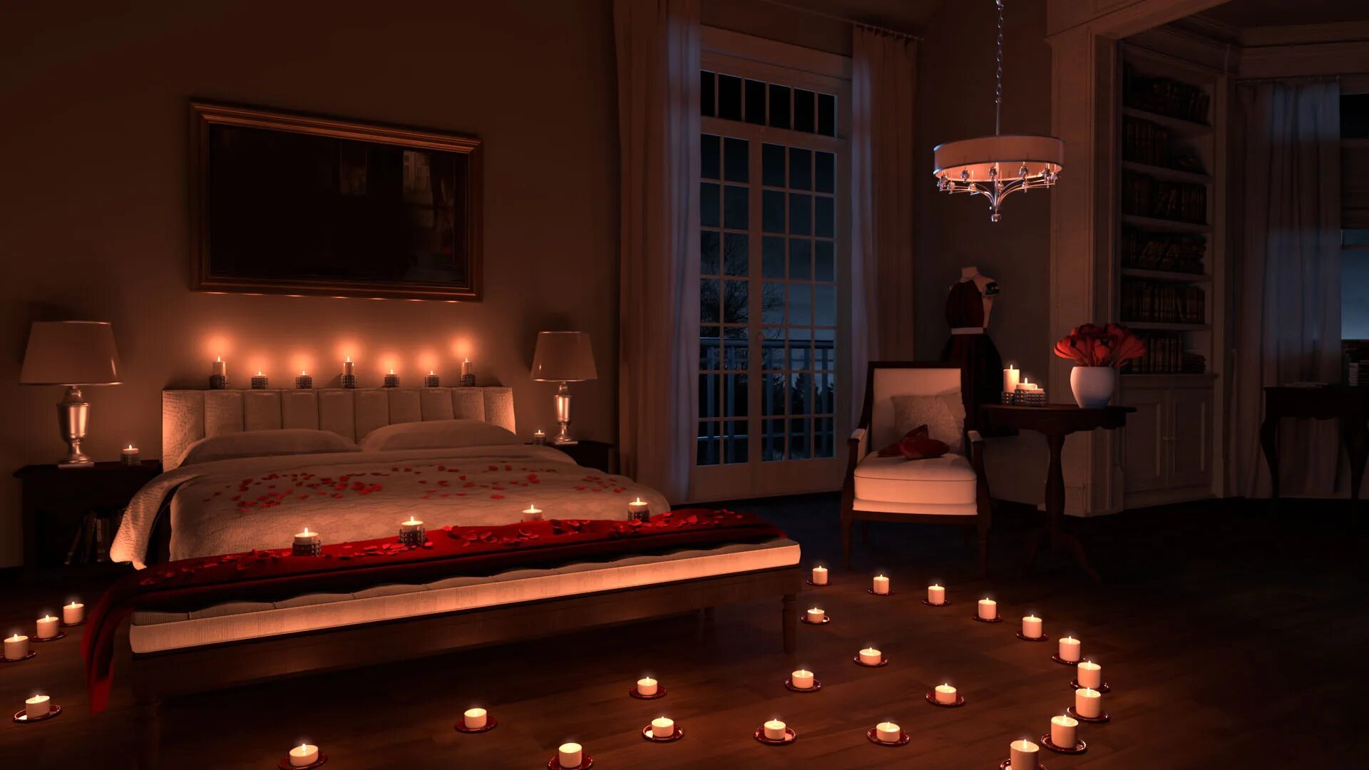 Романтичная постель. Романтичная кровать. Романтичная спальня. Романтик в спальне. Красивая комната.