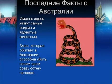 Свежие факты