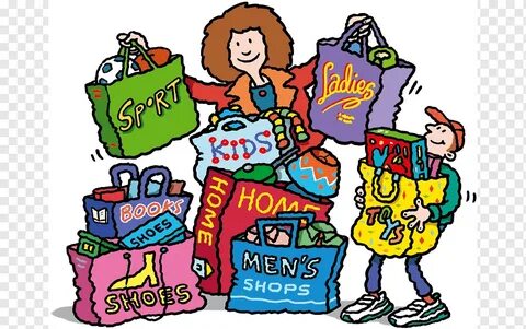 Many go on shopping