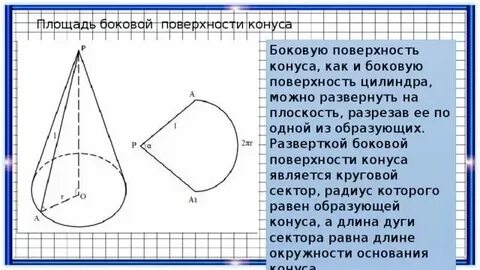 Развертка на плоскость