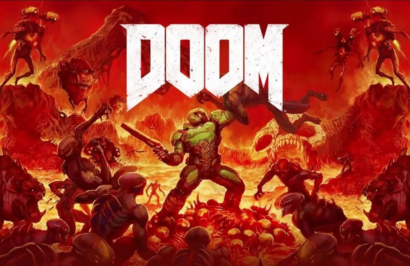 Doom игра отзывы. Doom 2016 обложка. Doom 2016 Постер. Doom 4 обложка.