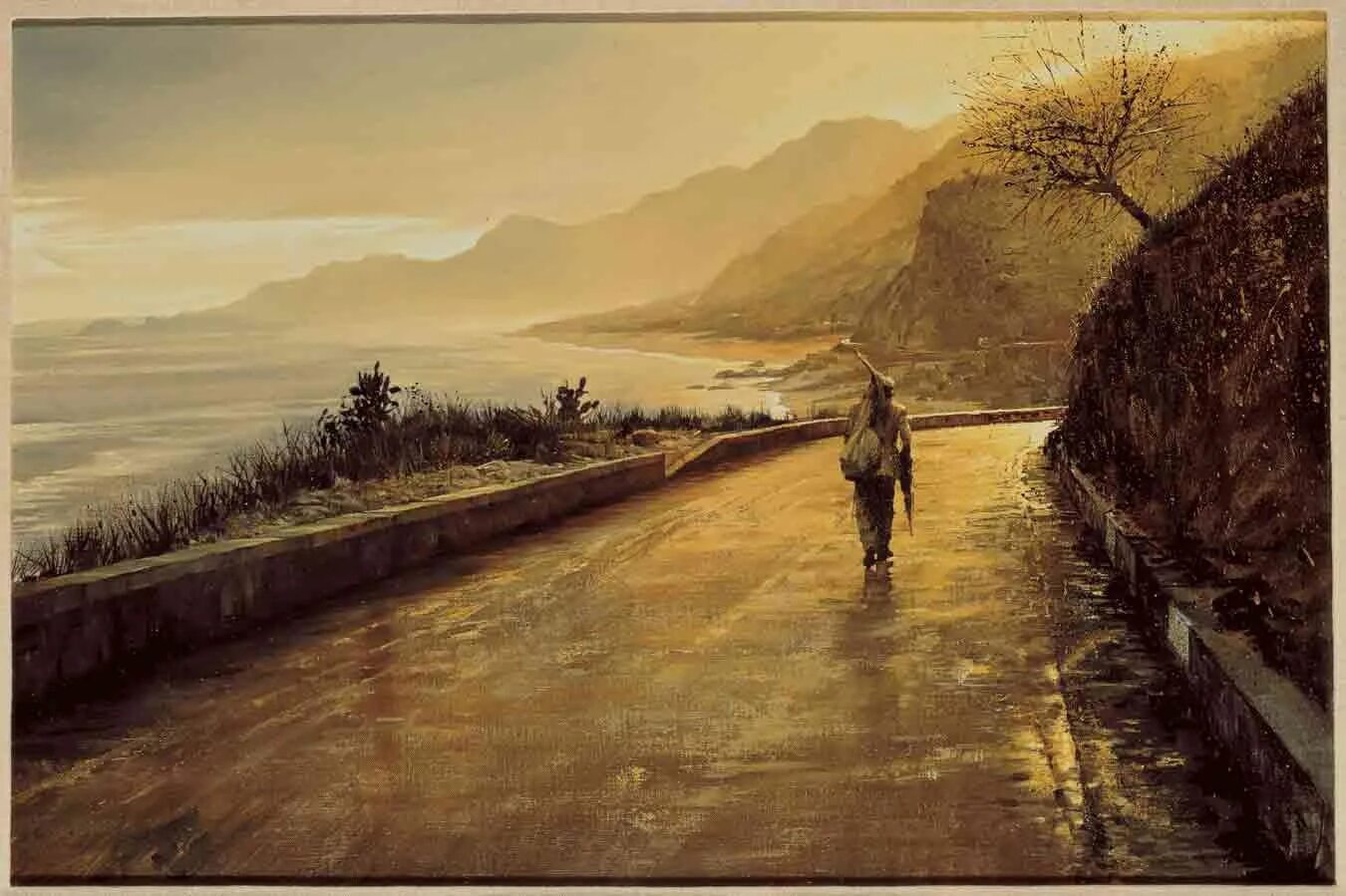Where you go in the evening