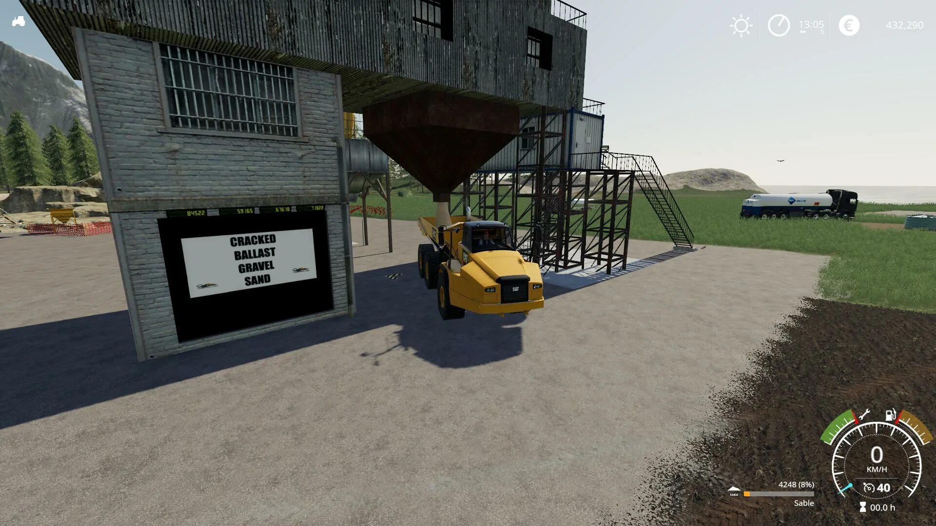 Горный карьер v1.0 fs19. Карьер для ФС 19. The Quarry симулятор фабрики. The Quarry моды.