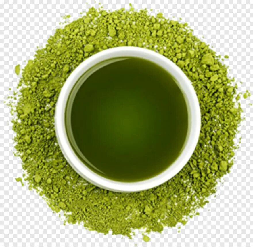 Зеленый кап. Matcha powder. зеленый чай. чай на зелёном фоне. зеленый чай на прозрачном фоне.