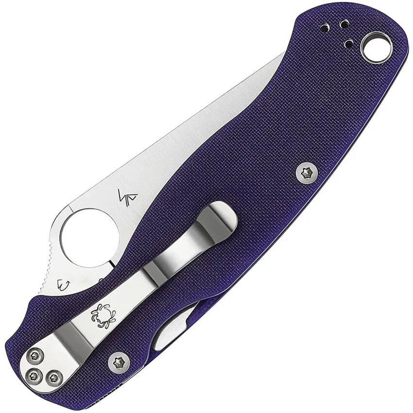 Спайдерко парамилитари. Spyderco Paramilitary 2 s110v. Spyderco парамилитари 2. Нож Spyderco Paramilitary 2. Spyderco Military CPM-s110v Blue.