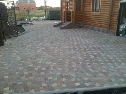 Тротуарная плитка ландшафт ростов