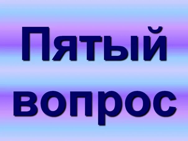 Сыграем в 5 вопросов