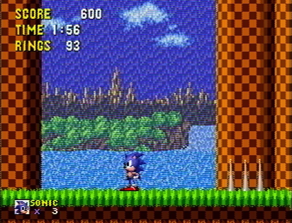 Dithering в играх. Sega Genesis RETROARCH. Sega Genesis Shaders. Sonic 1 Widescreen. Retroarch sega