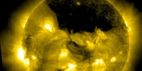 Hole in the sun