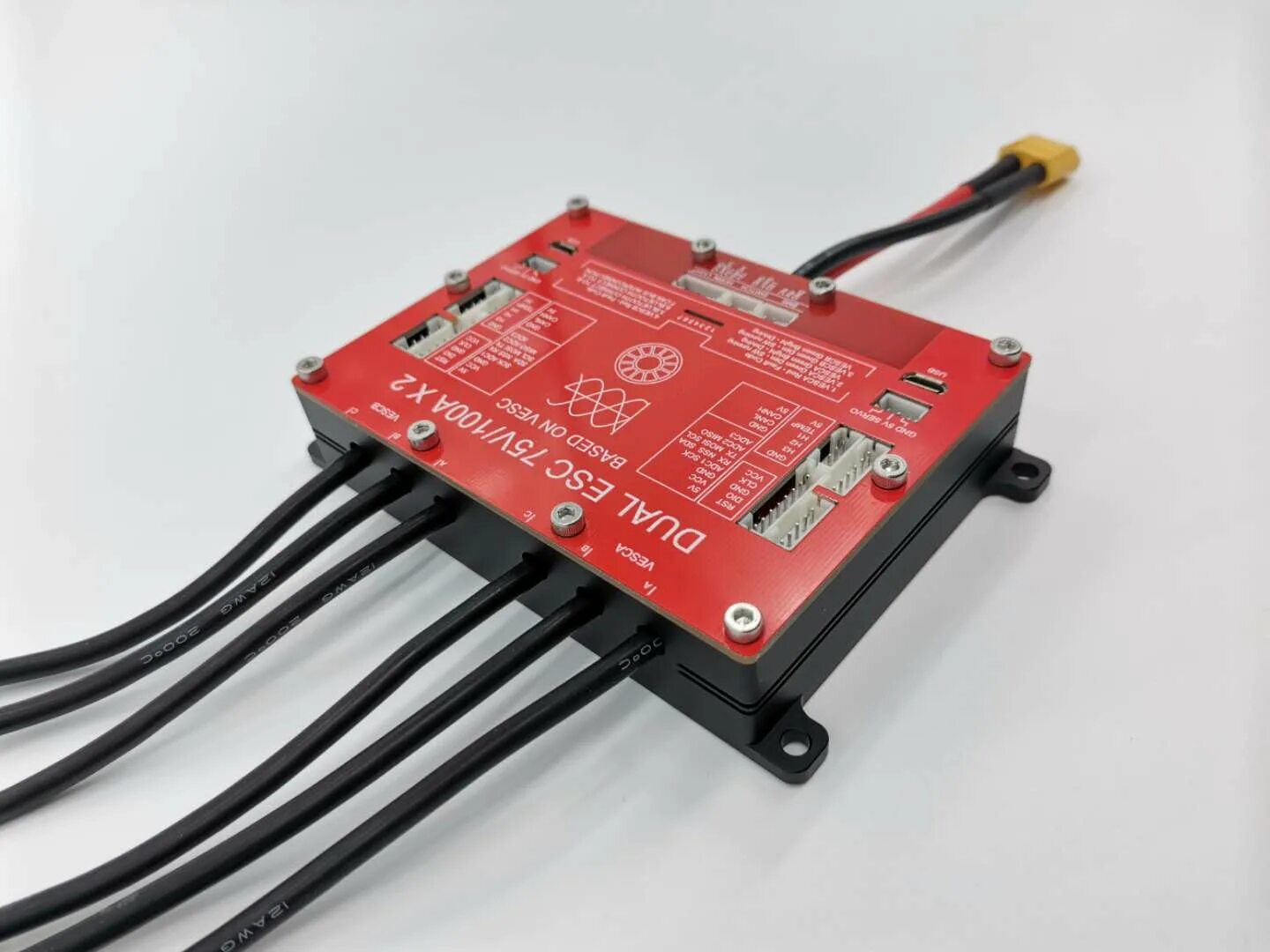 Vesc tool. Dual esc 75v/100a x2 контроллер. vesc контроллер 75 100. ubox vesc 75v dual 200a. контроллер vesc ubox.