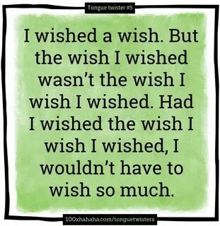 Wish but