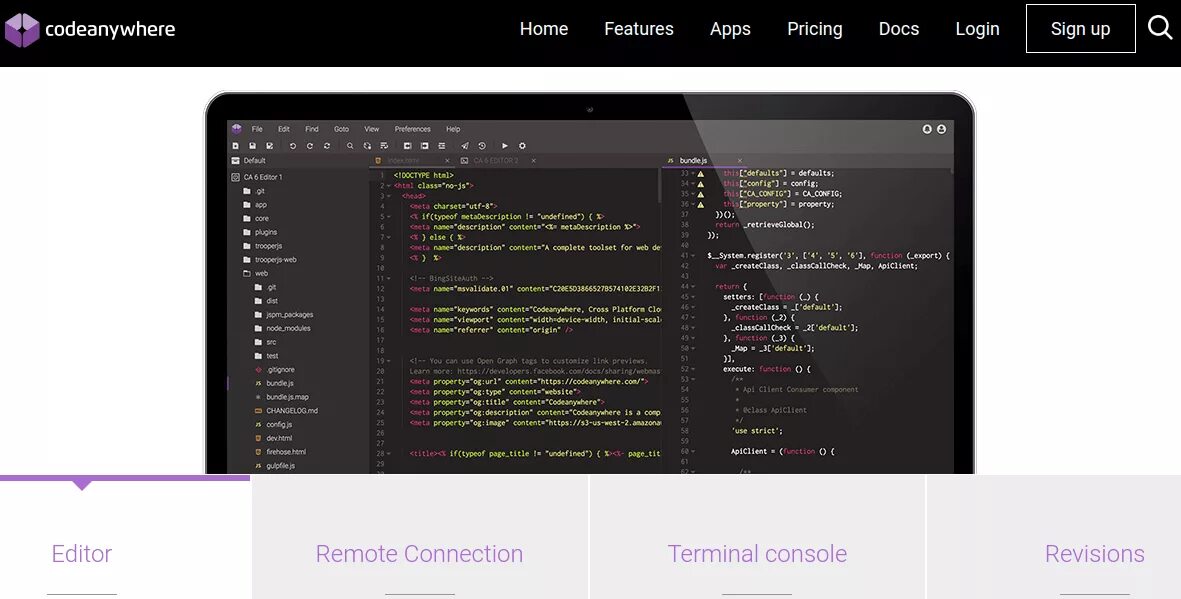 Website editor