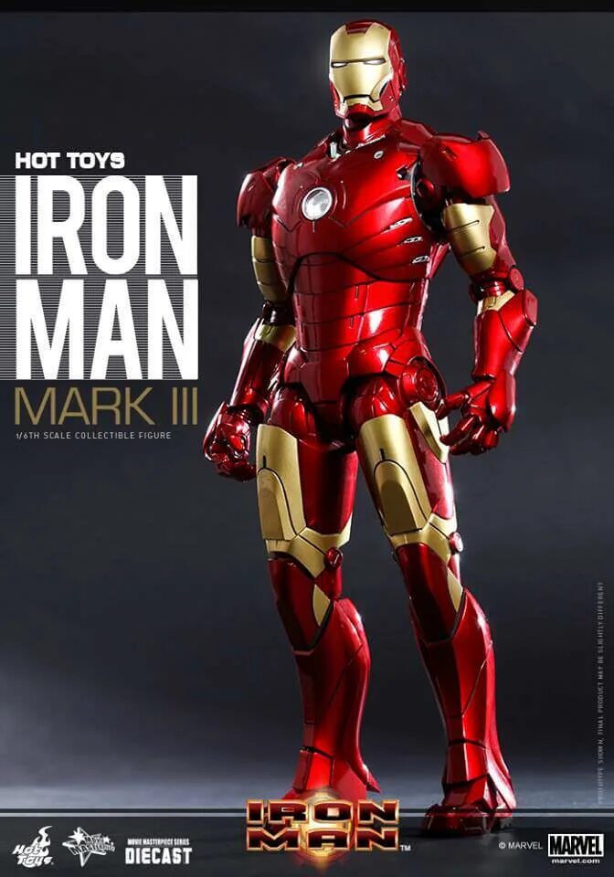 Hot mark. Железный человек hot Toys Mark 6.