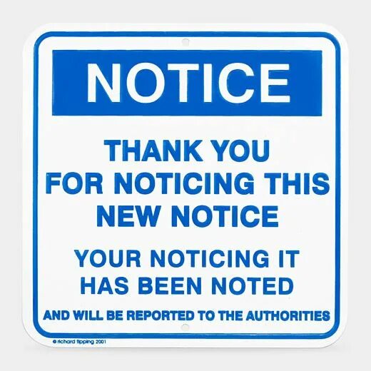 Thanks for noticing