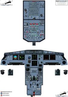 Airbus A320 NEO Cockpit Poster - Etsy.
