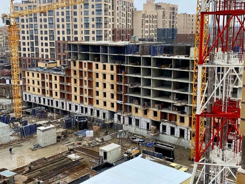 новые горизонты ход строительства