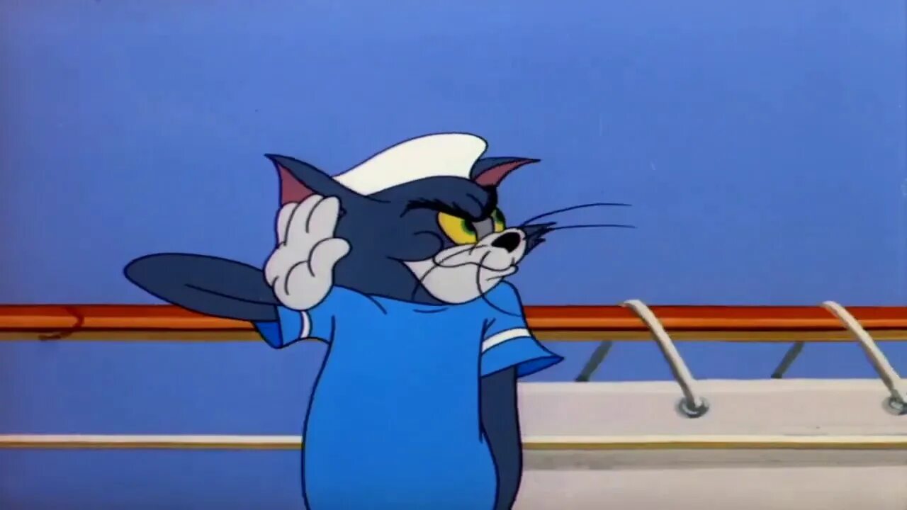 Full tunes. Tom and Jerry круиз кот. Том и Джерри 1964. Том и Джерри на корабле.