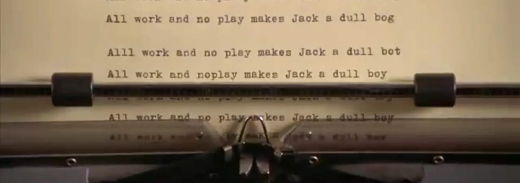 Make jack. Сияние одна работа никакого безделья бедняга джек не знает веселья. all work and no play makes jack a dull boy русский эквивалент. all work and no play makes jack a dull boy. work and play.