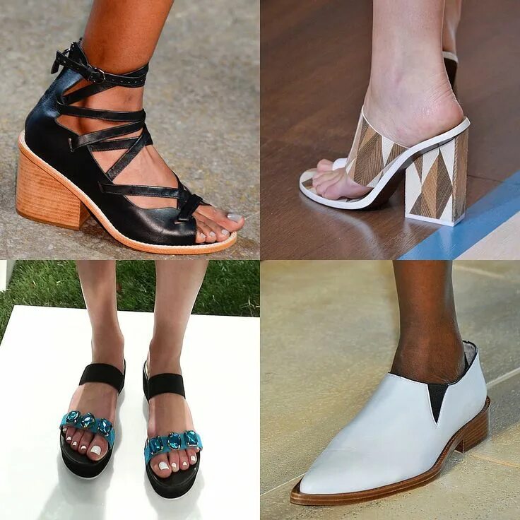 modnaya-obuv-leto-14 Absatz, Extravagante schuhe, Frühlingsschuhe