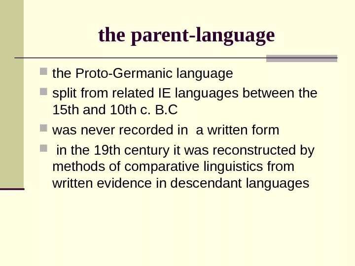 Modern Germanic languages презентация. Proto Germanic language. Germanic languages презентация. West Germanic languages.