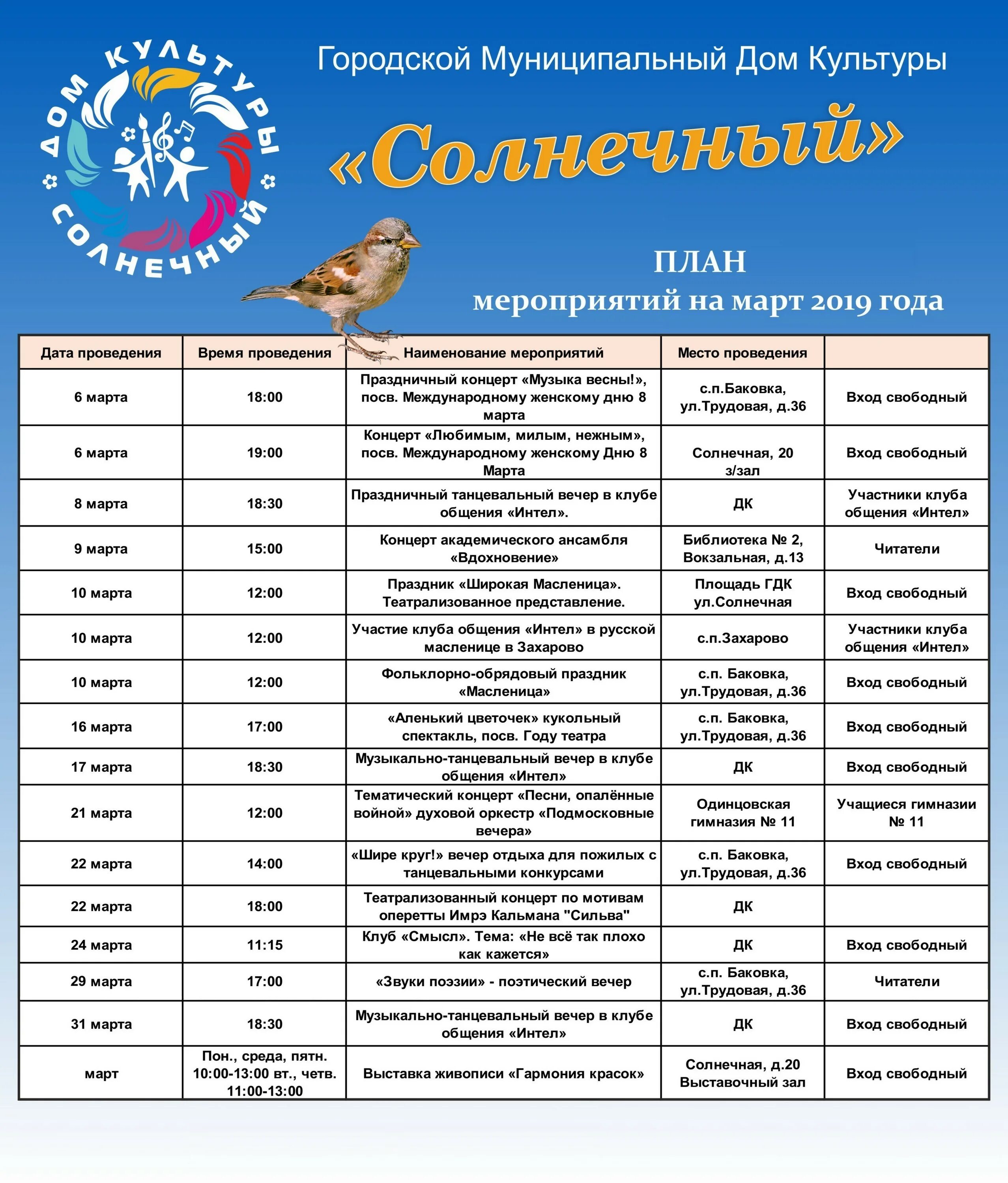 План мероприятий на март 2024 в школе. План мероприятий на март в ДК. План мероприятий на март в доме культуры. Мероприятия в ДК на март. Мероприяние в Сарте план.