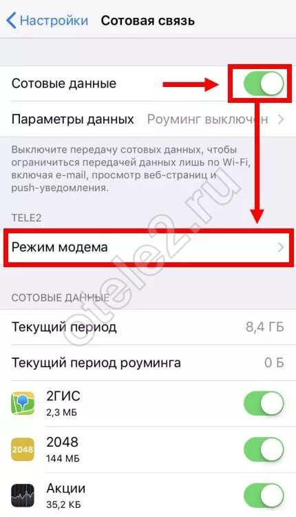 Почему не подключается к модему айфона. Почему не работает интернет на айфоне. Не работает мобильный интернет на айфоне. Режим модема теле2. Пропал мобильный интернет на айфоне.