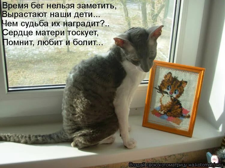 Он не закончит ничего