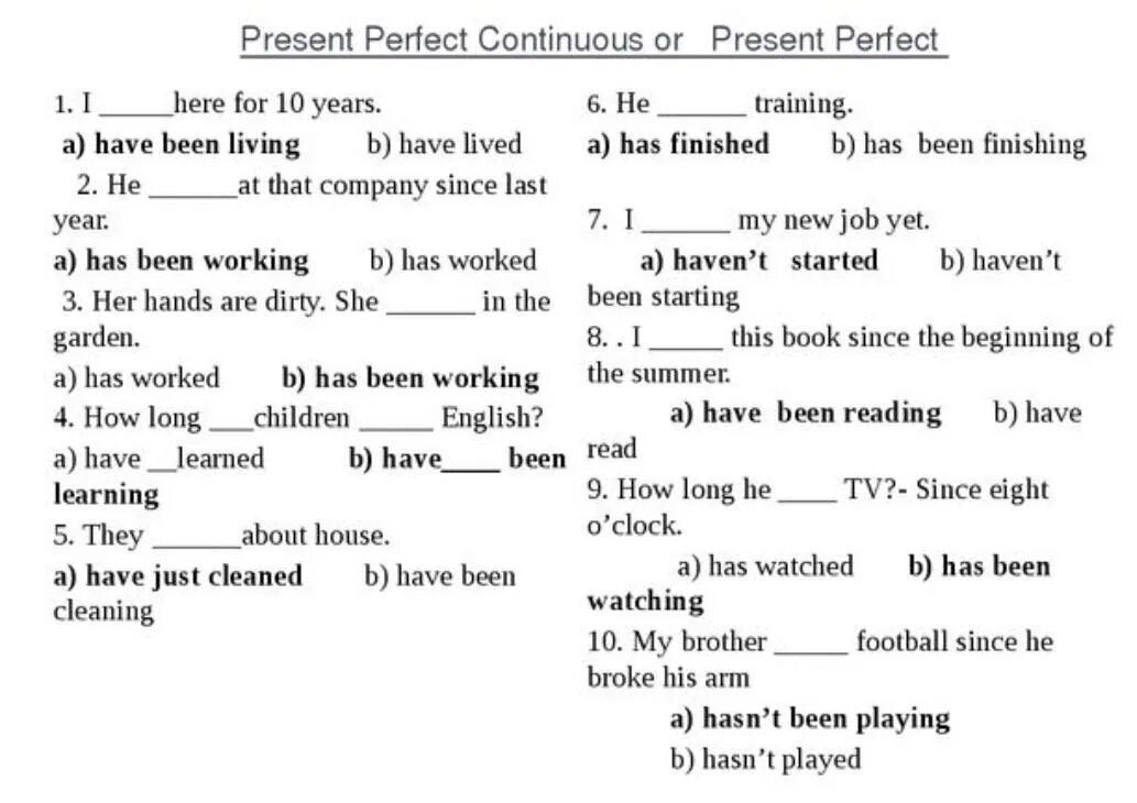 Упражнения английский present perfect past simple. Разница между present perfect и present perfect Continuous упражнения. Perfect simple perfect Continuous упражнения. Упражнения по present perfect и present perfect континиус. How long have you been living