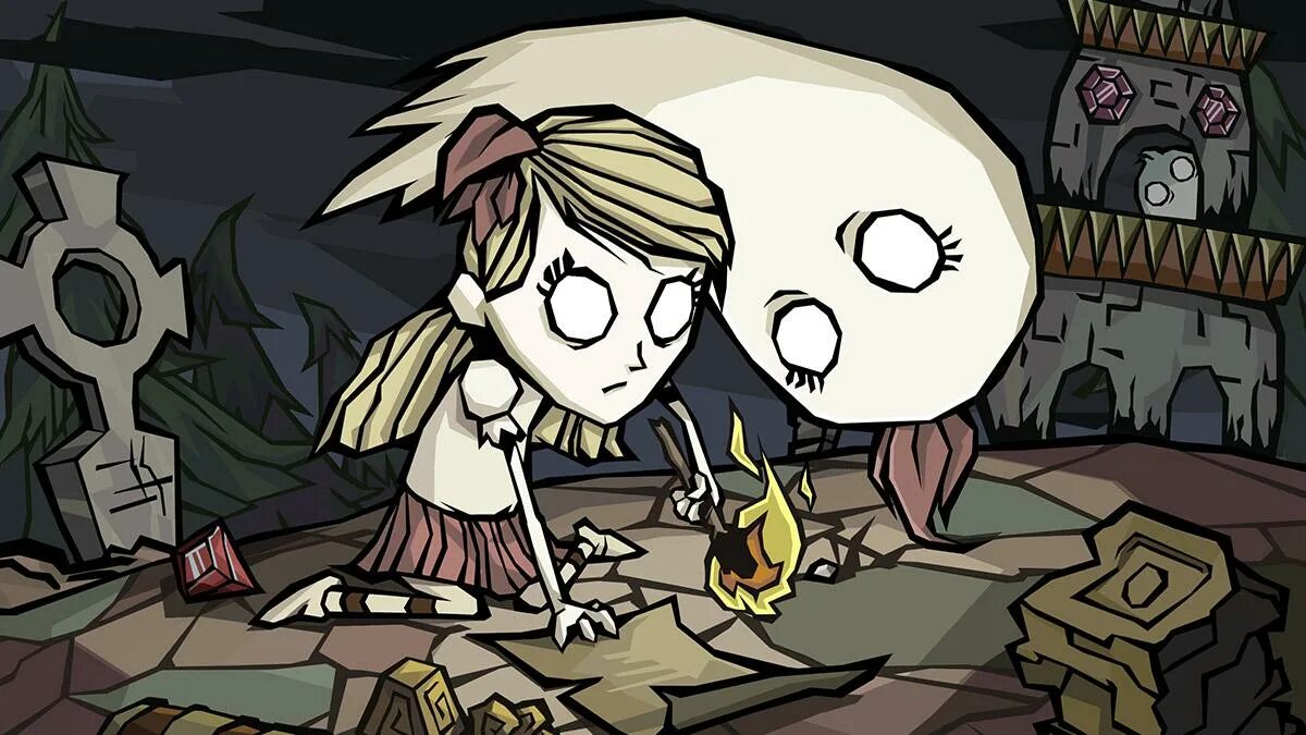 Плиз донт чейндж. Don't Starve Веббер.